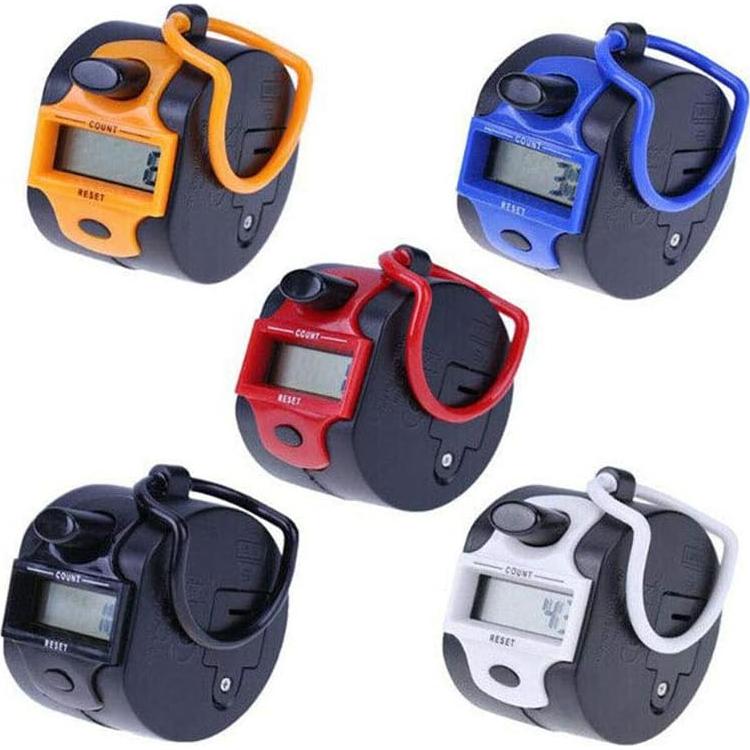 Contador Electrónico de Mano Boxonly 5 Dígitos LCD Negro