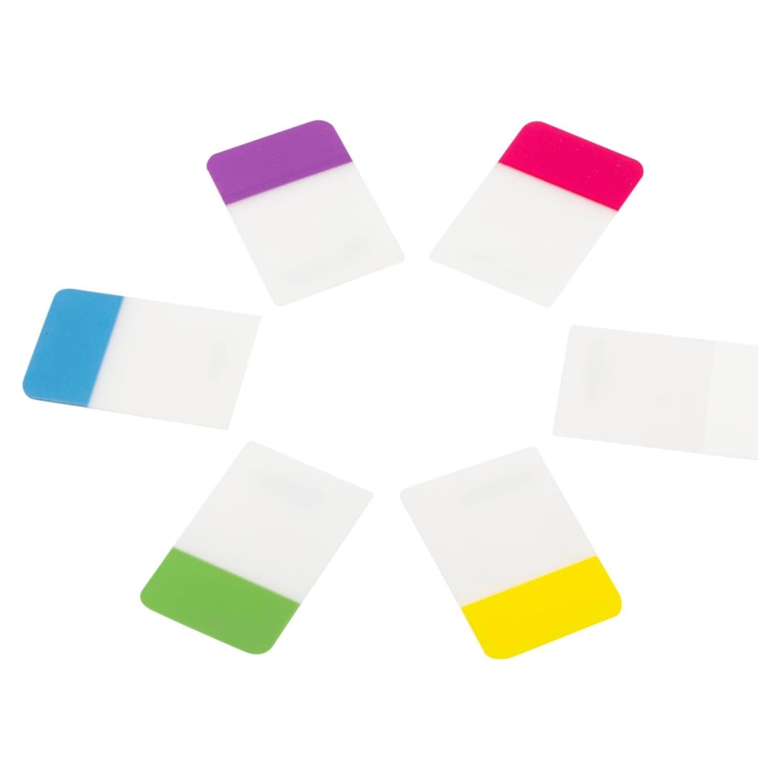 Pestañas Adhesivas Index Desk Tech 24 Hojas 6 Colores