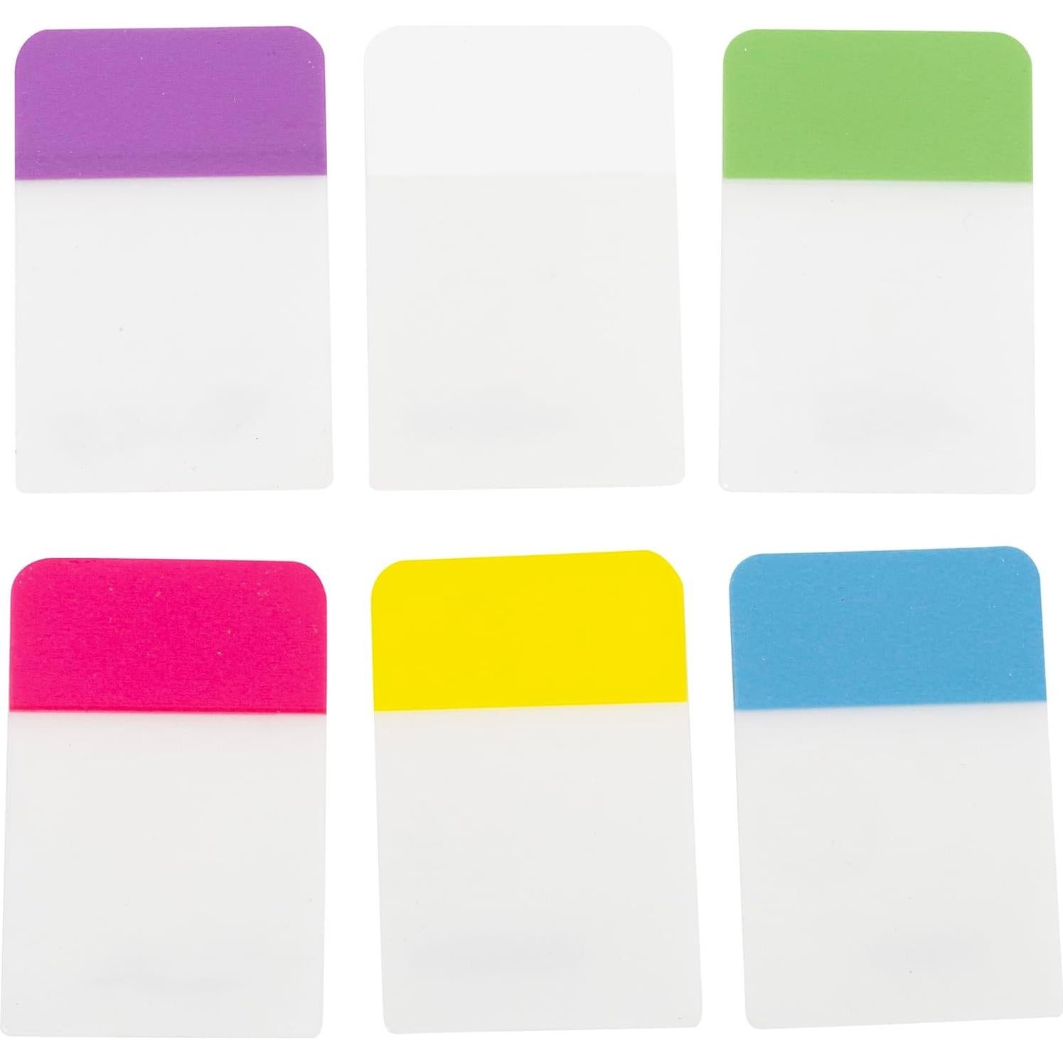 Pestañas Adhesivas Index Desk Tech 24 Hojas 6 Colores