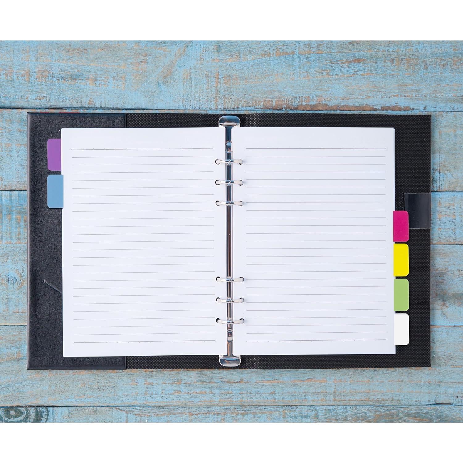 Pestañas Adhesivas Index Desk Tech 24 Hojas 6 Colores