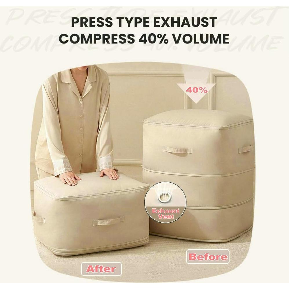 Bolsa de Compresión JUPITER WARRIOR X-Large 3 Capas Beige