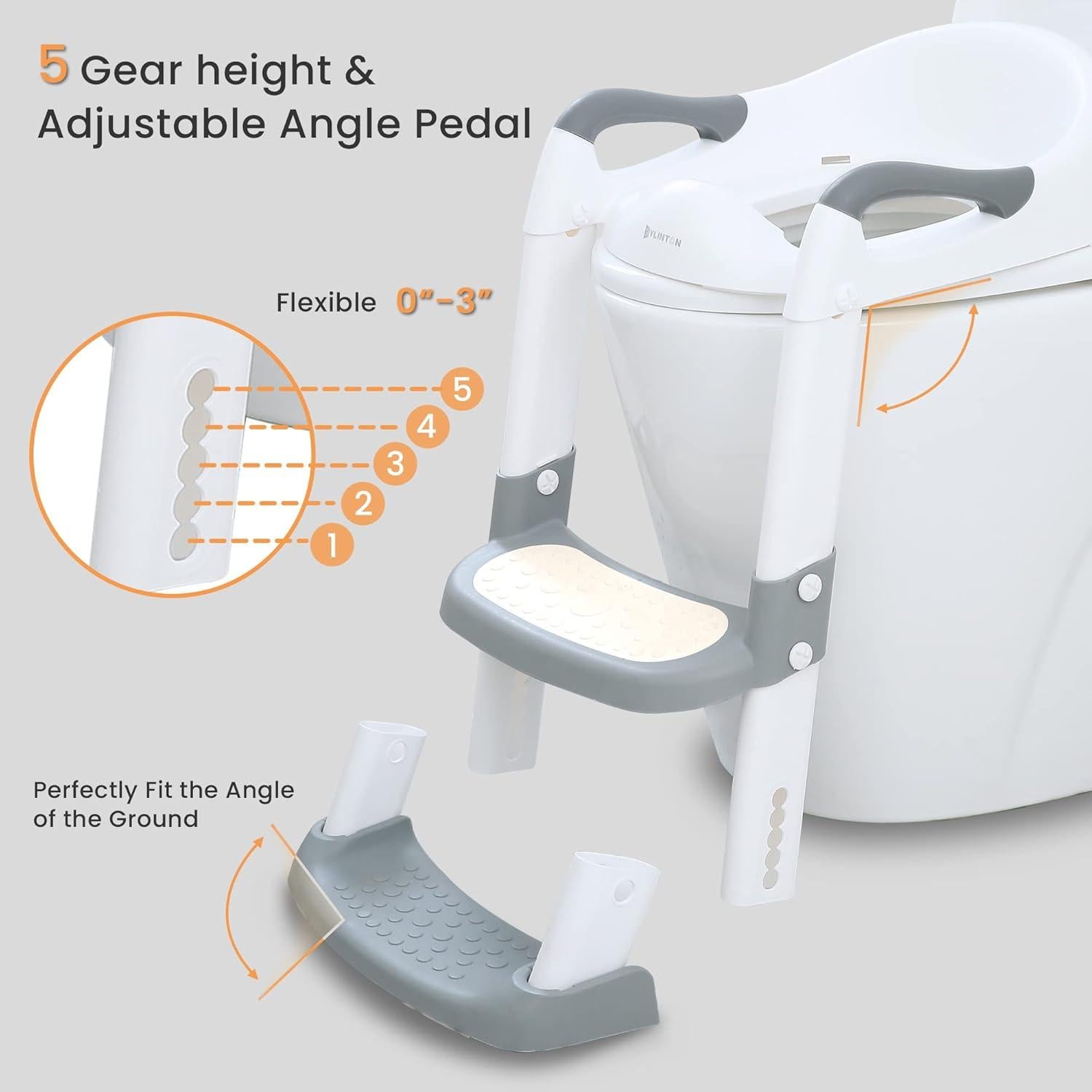 Asiento de Entrenamiento JASSONE para Baño con Escalón