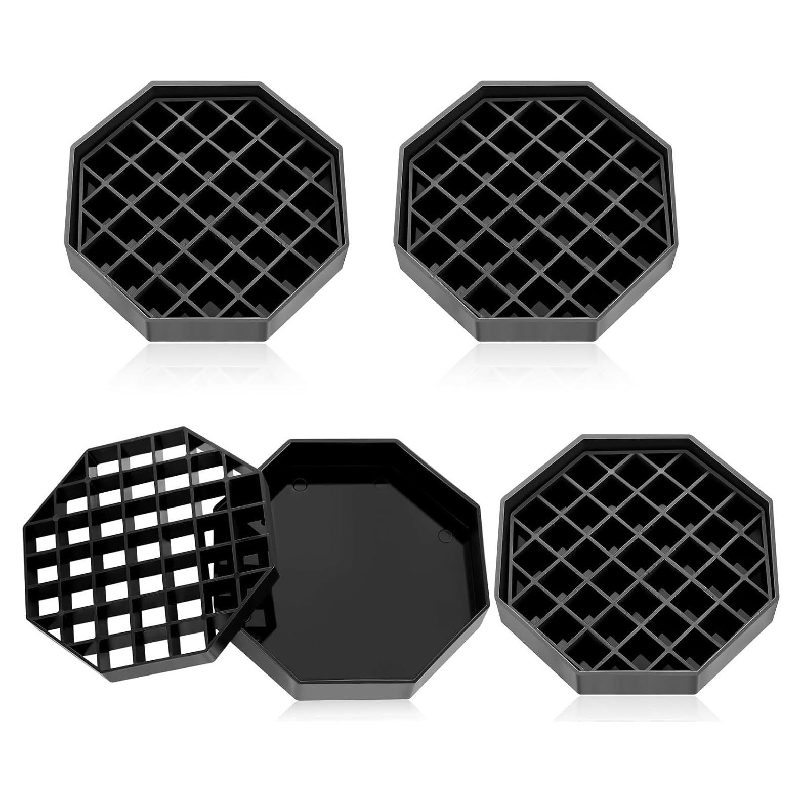 Bandeja de Goteo Plástica Suclain Octagonal 10 cm - 4 Pcs