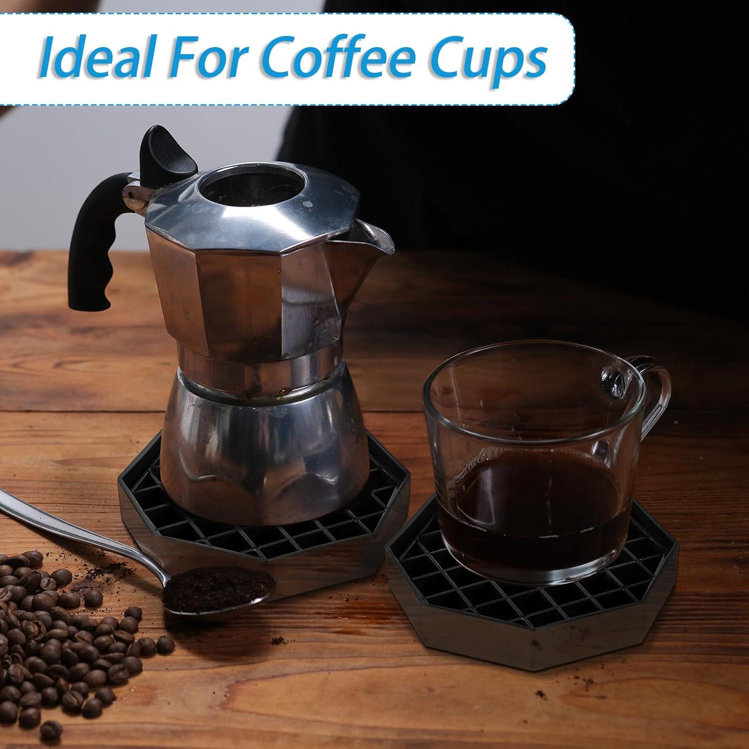 Bandeja de Goteo Plástica Suclain Octagonal 10 cm - 4 Pcs