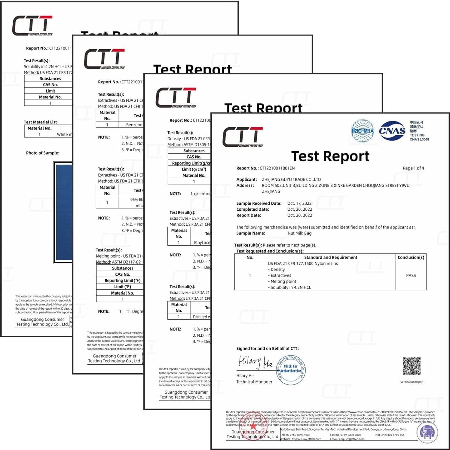 Kimmama Bolsa de Leche de Nueces 2 Pack 30.48x30.48cm Nylon