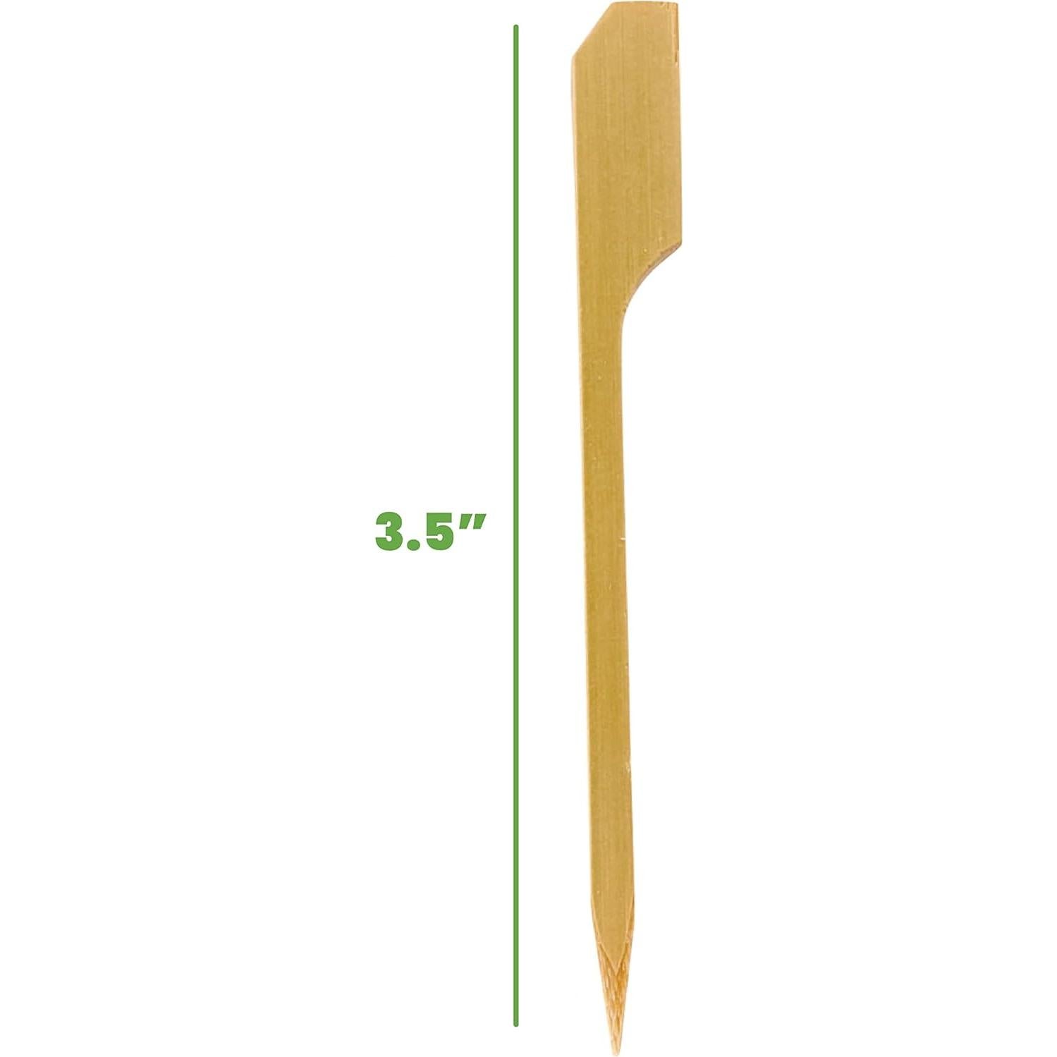 Palillos de Madera GUSTO 100 Pack 8.89 cm para Cócteles
