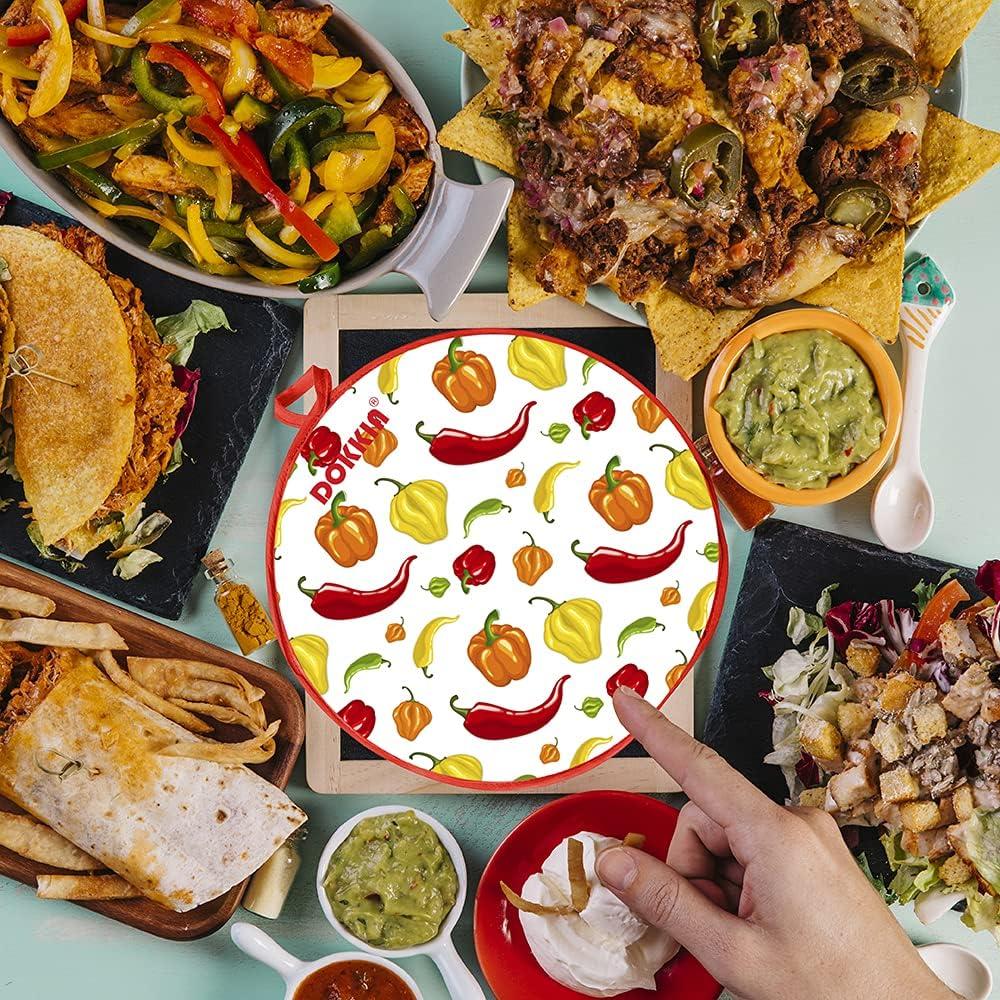 Calentador de Tortillas LEONAL 30.48 cm Tela Aislada Fiesta