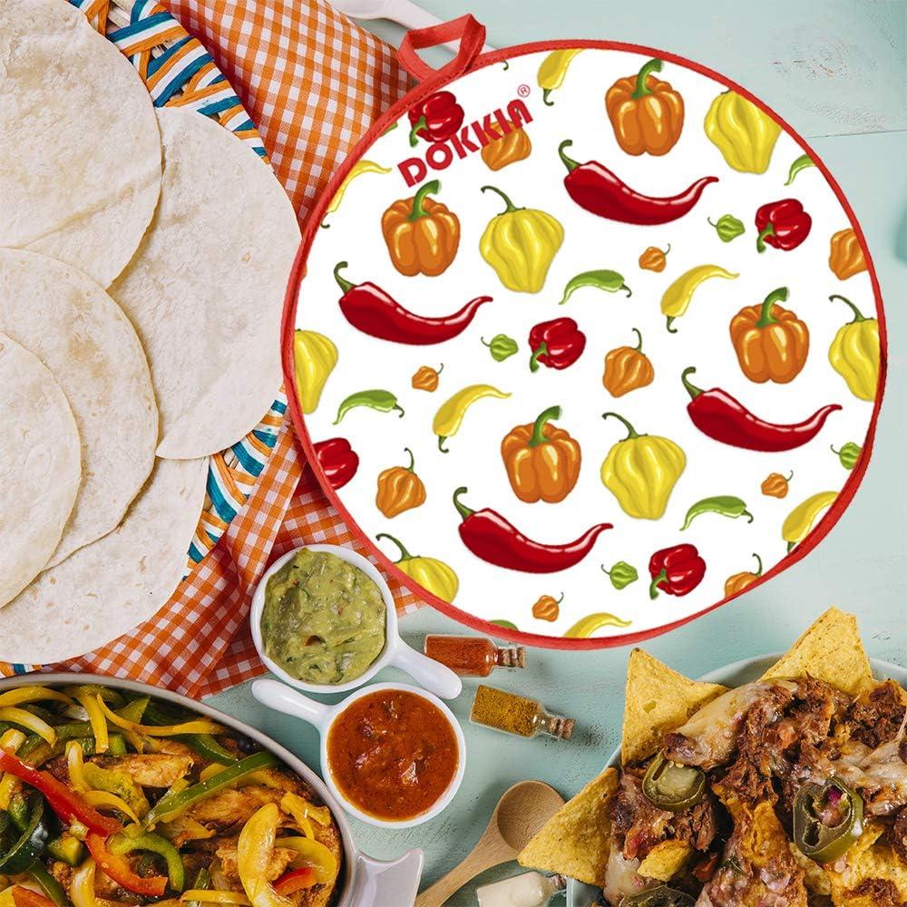 Calentador de Tortillas LEONAL 30.48 cm Tela Aislada Fiesta