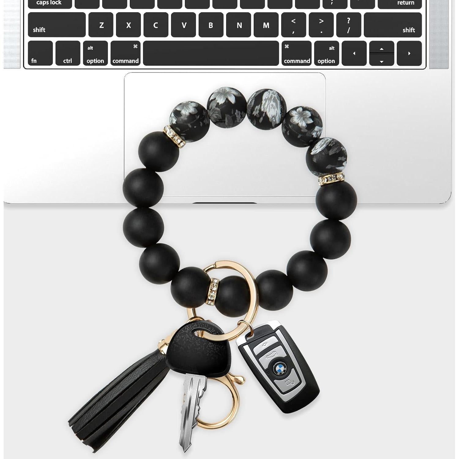 Pulsera llavero de silicona Adorve con bolsillo para tarjetas