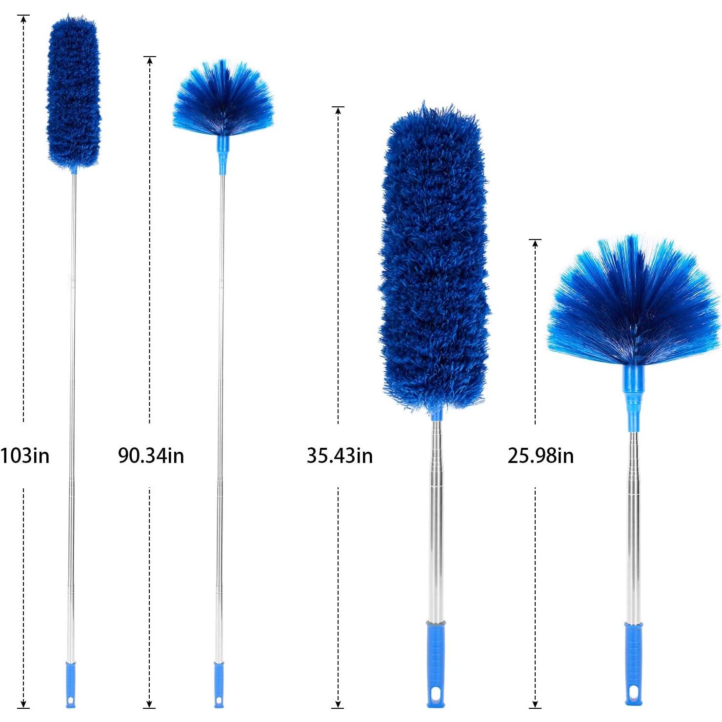 Kit de Limpiador de Telarañas ZZ LAZYCOTTAGE 254 cm Aluminio