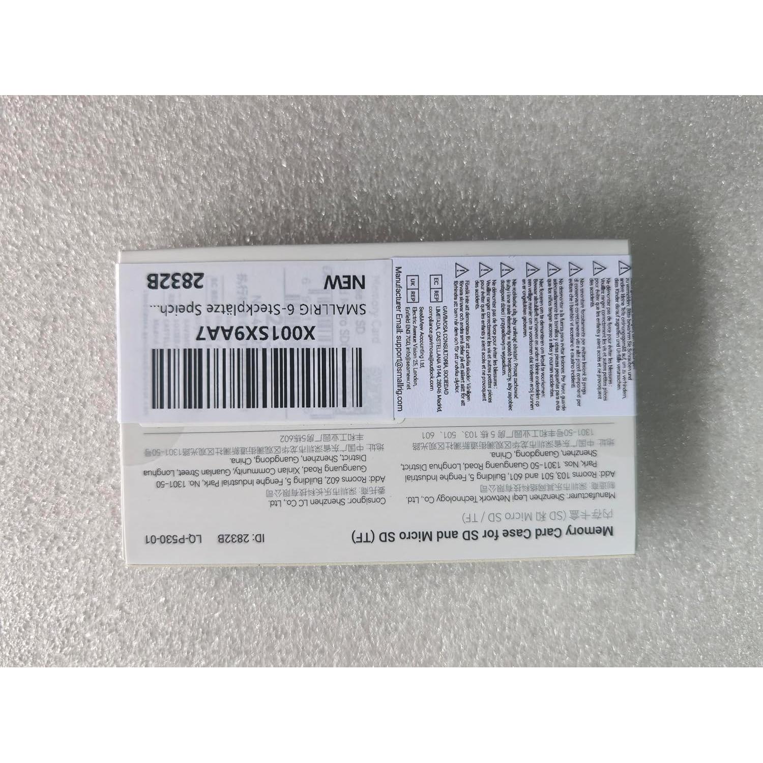 Estuche Antichoque para Tarjetas de Memoria SmallRig 2832B - Gris