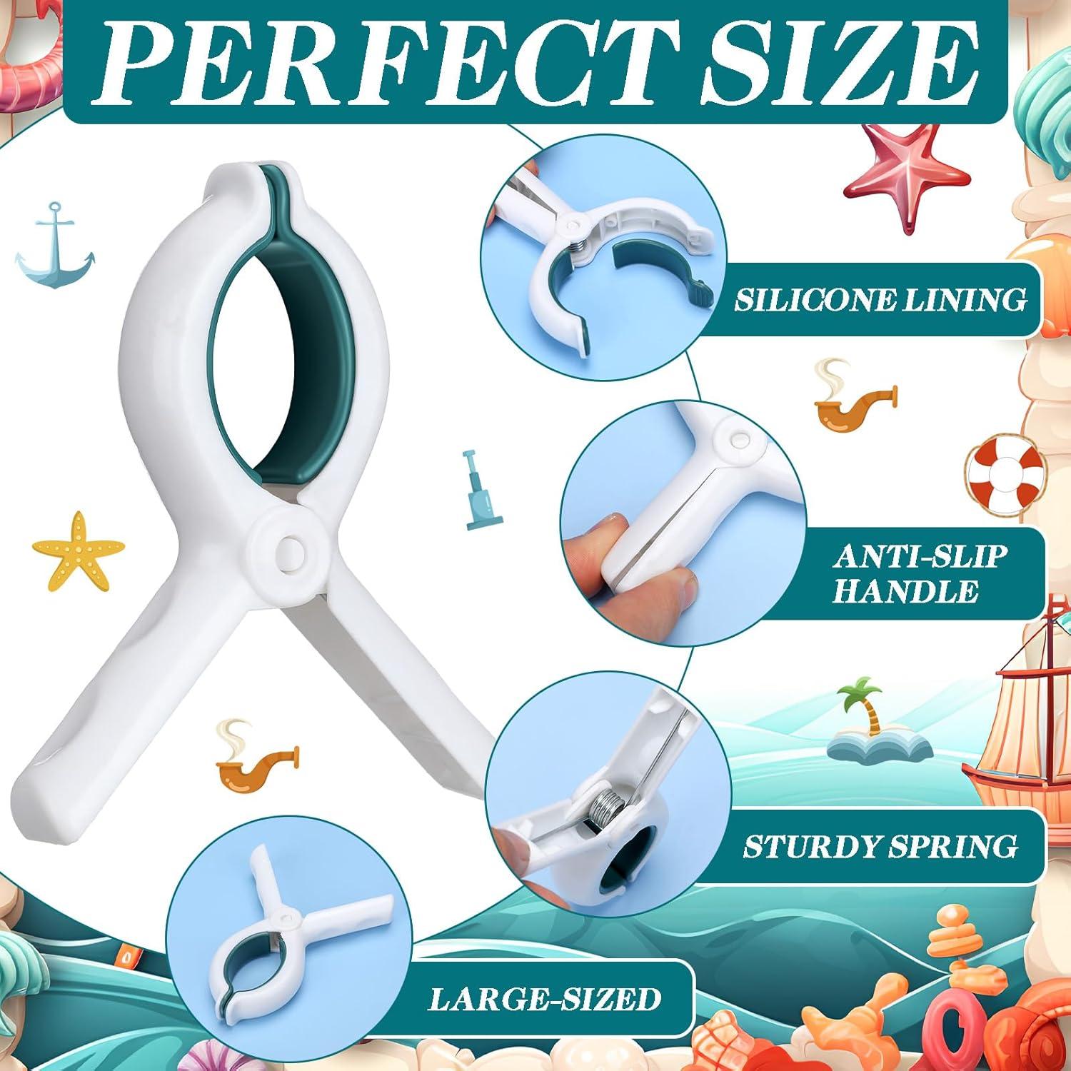 Clips para Toallas de Barco Hushee DUN2982 - 8 Piezas Resistentes