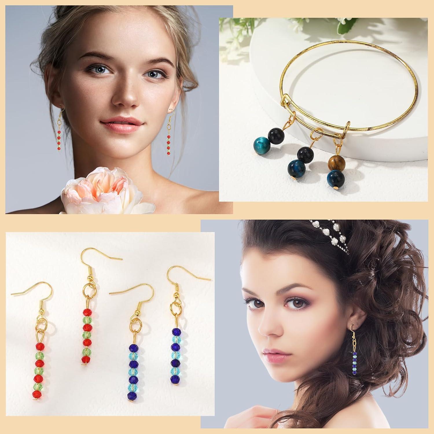 Kit de Suministros para Hacer Joyas HyDren 2600 Piezas Oro