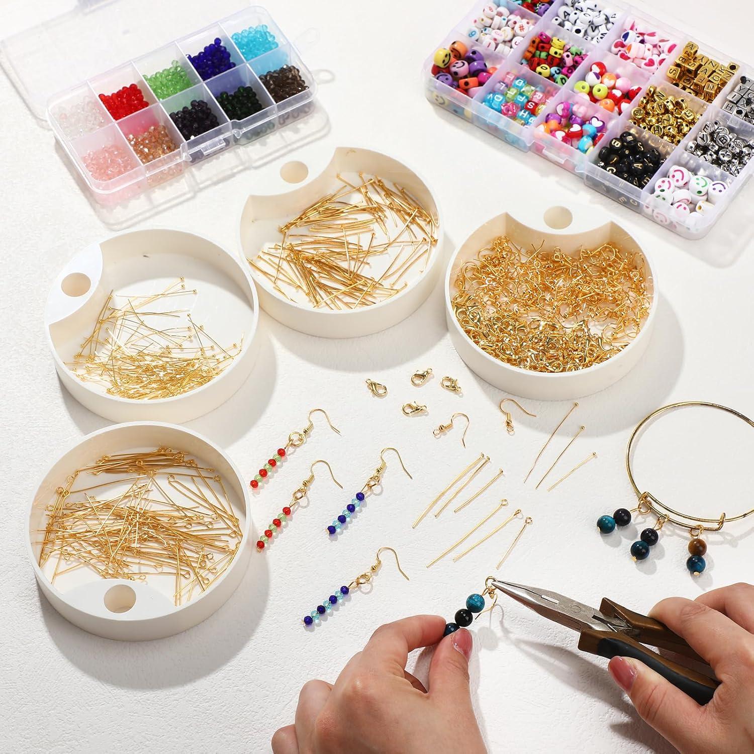 Kit de Suministros para Hacer Joyas HyDren 2600 Piezas Oro