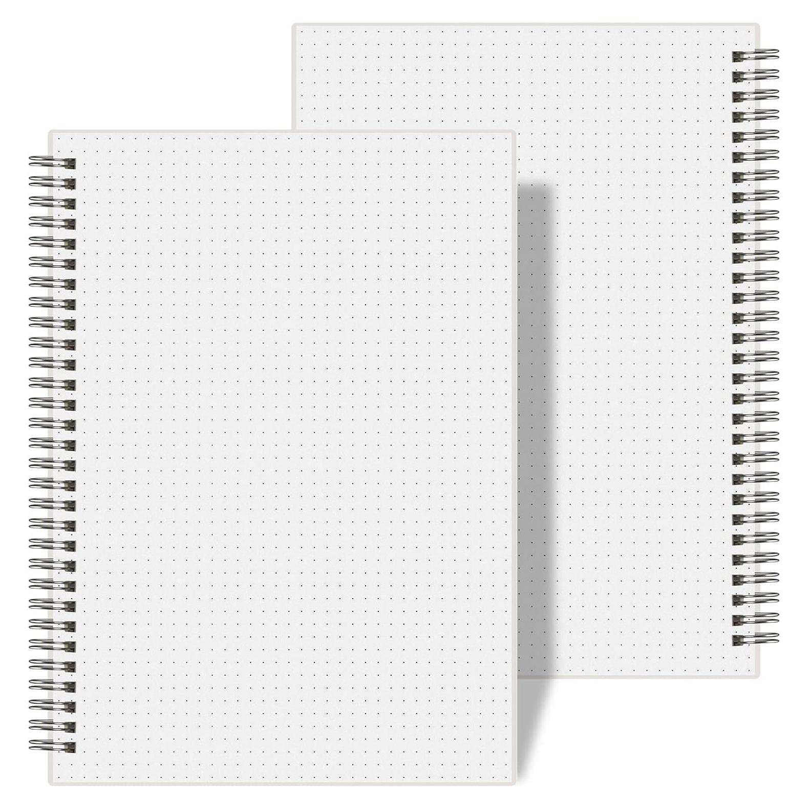Cuaderno Espiral B5 AHGXG con Puntos - Paquete de 2, 320 Páginas