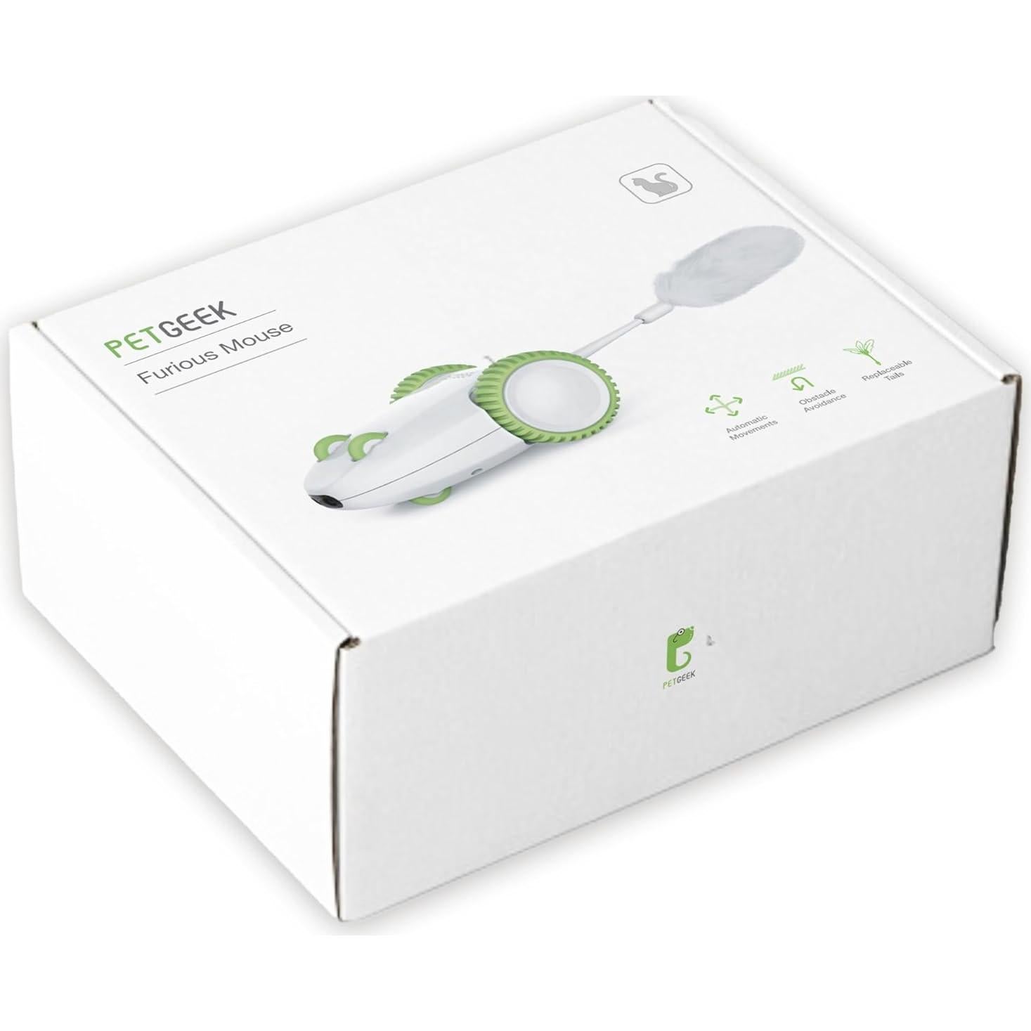 Juguete Automático para Gatos PETGEEK ft11 con Sensor y Control Remoto