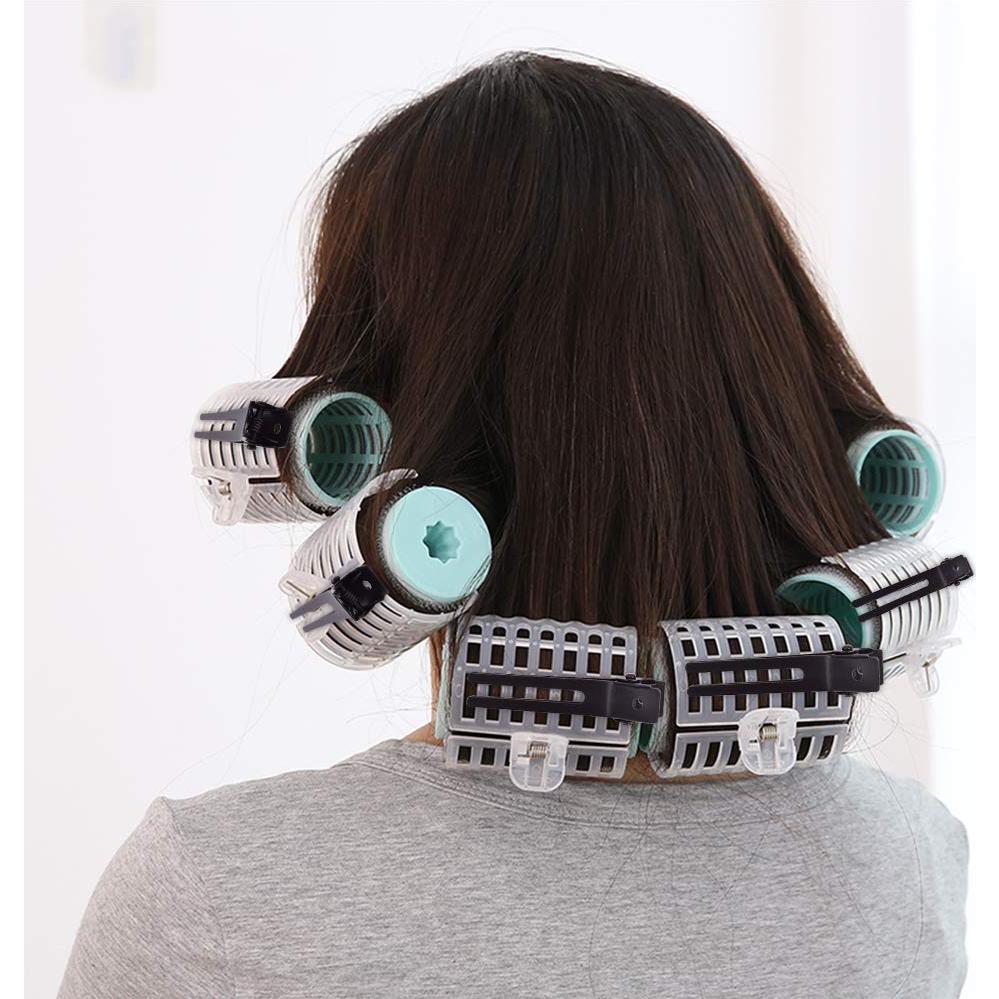 Choicbaby 120 Clips de Rizo Doble Punta Acero Inoxidable 4.5 cm