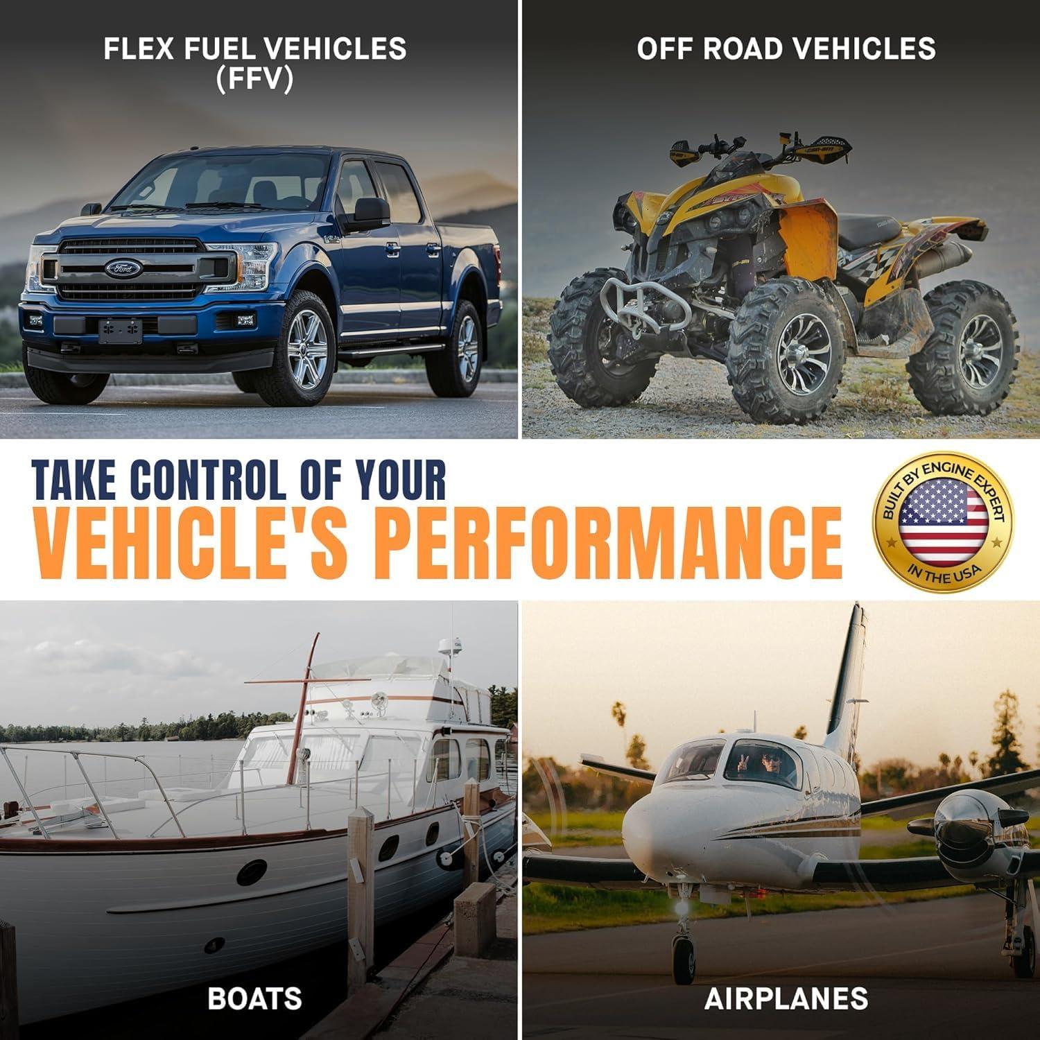 Kit de Prueba de Etanol E85 FORTIVO - 2 Paquetes Compactos