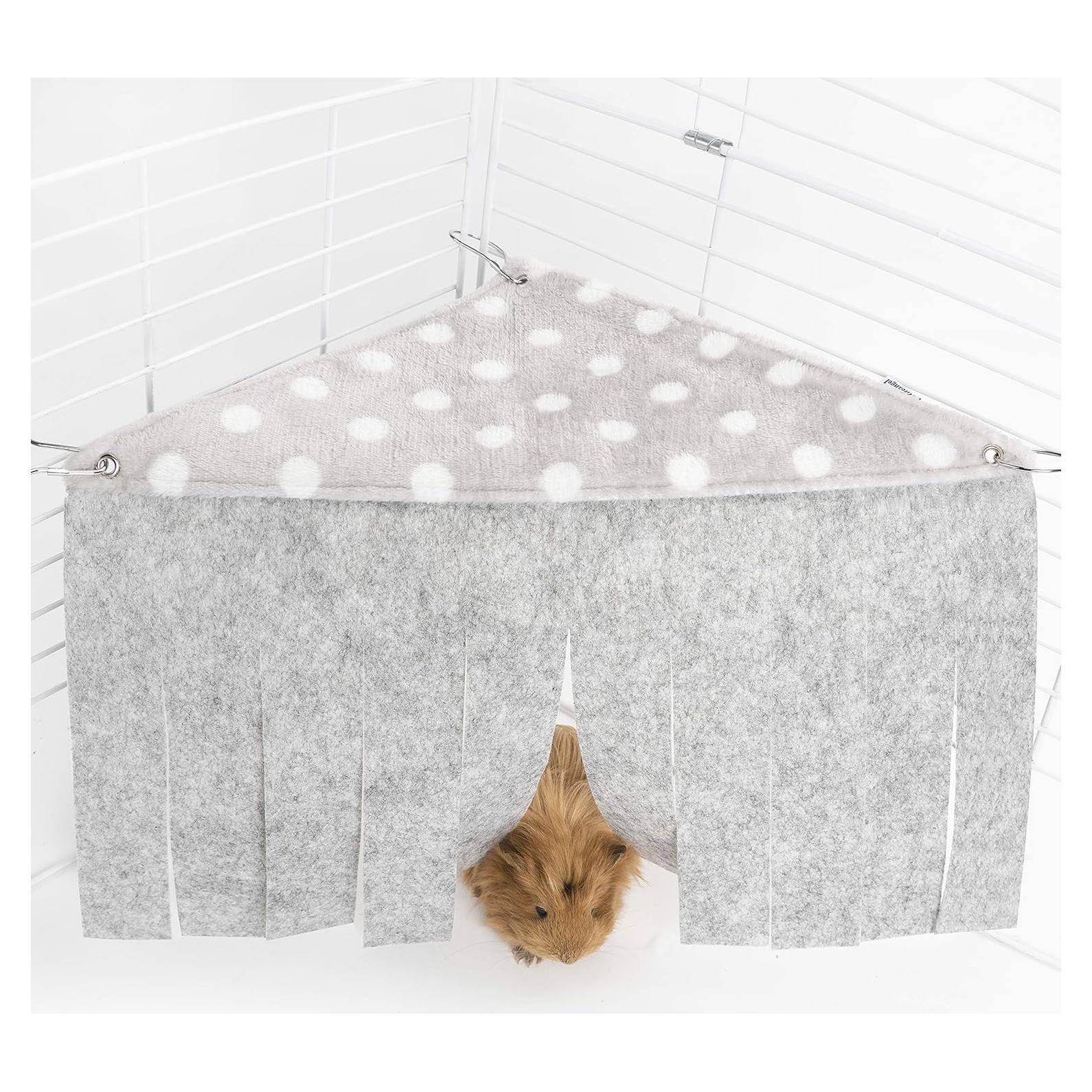 Cortina Escondite para Mascotas Niteangel Gris 44.5x30 cm