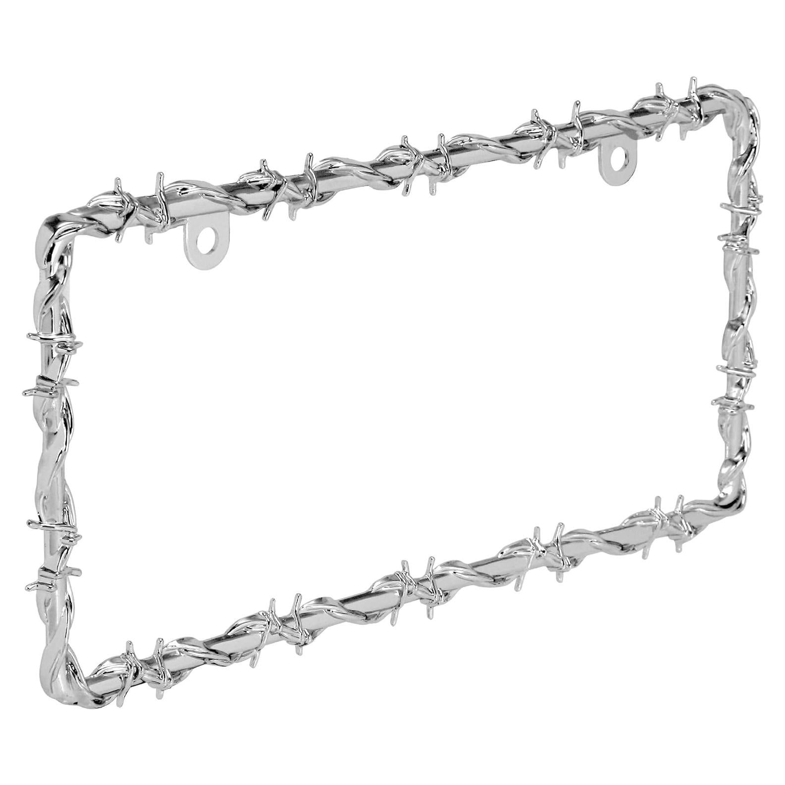 Marco de Placa de Licencia Bell Automotive Alambre de Púas 31.8 cm