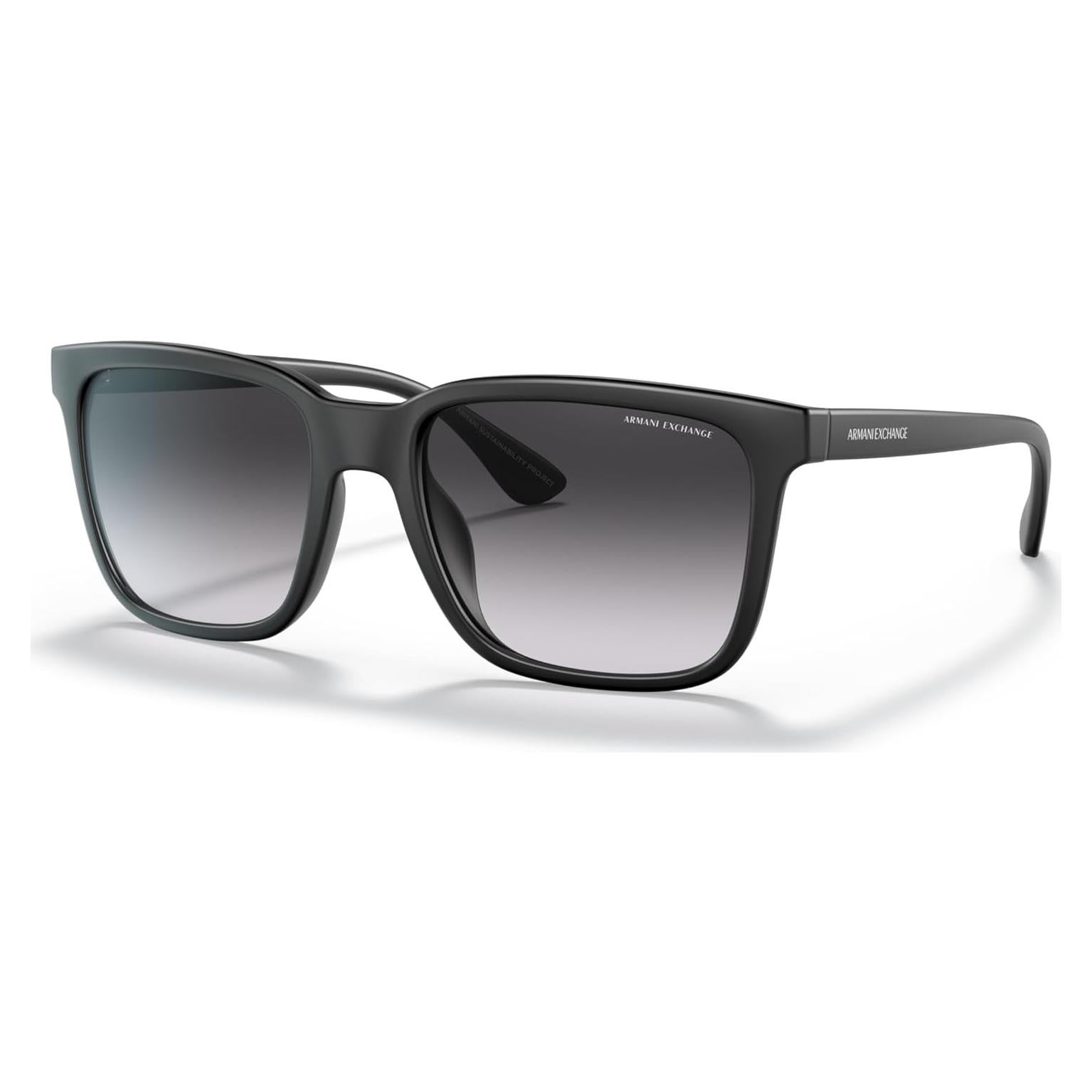 Gafas de sol Armani Exchange Hombre Montura Negra Mate 55mm