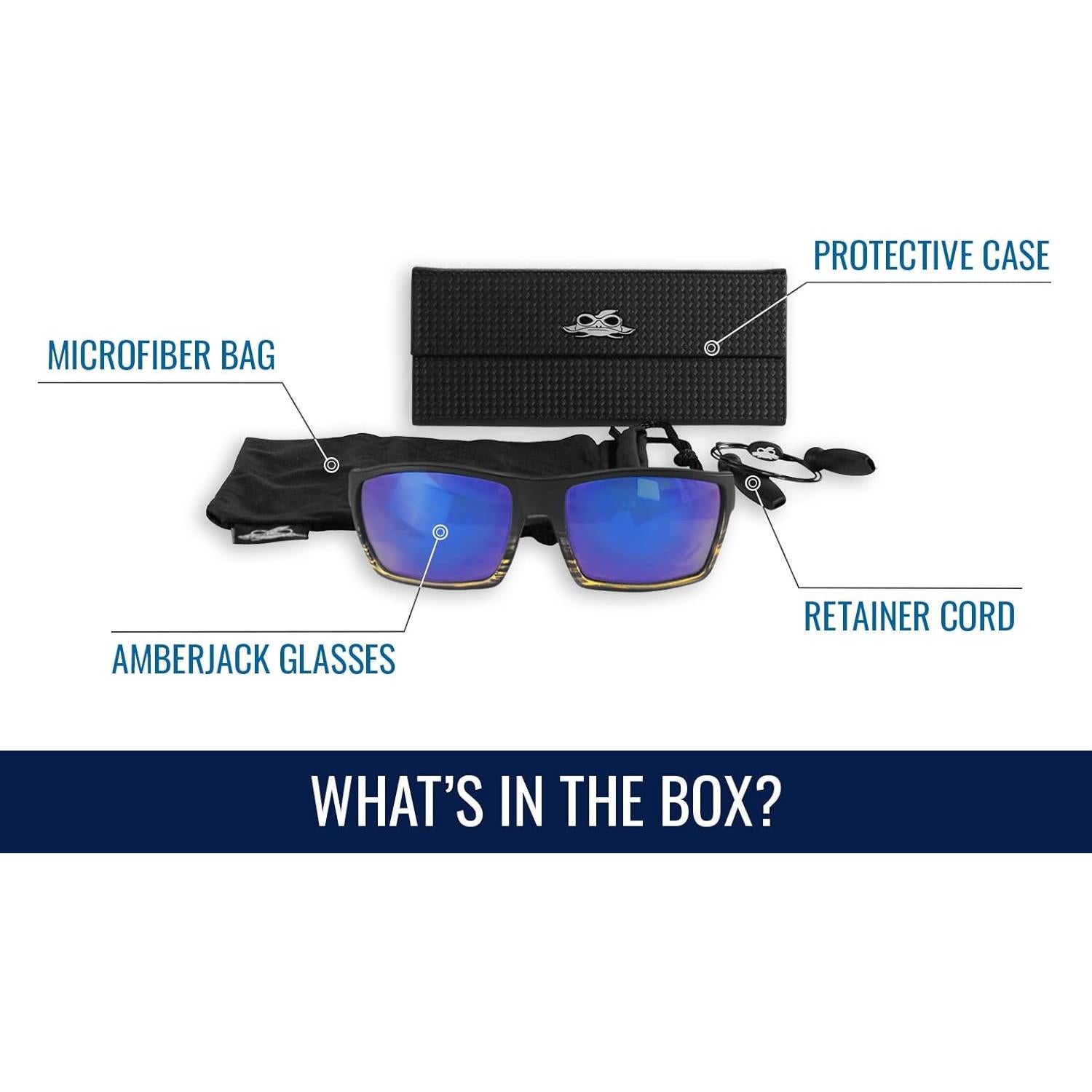 Gafas de Seguridad Bullhead Amberjack Polarizadas UV Antivaho