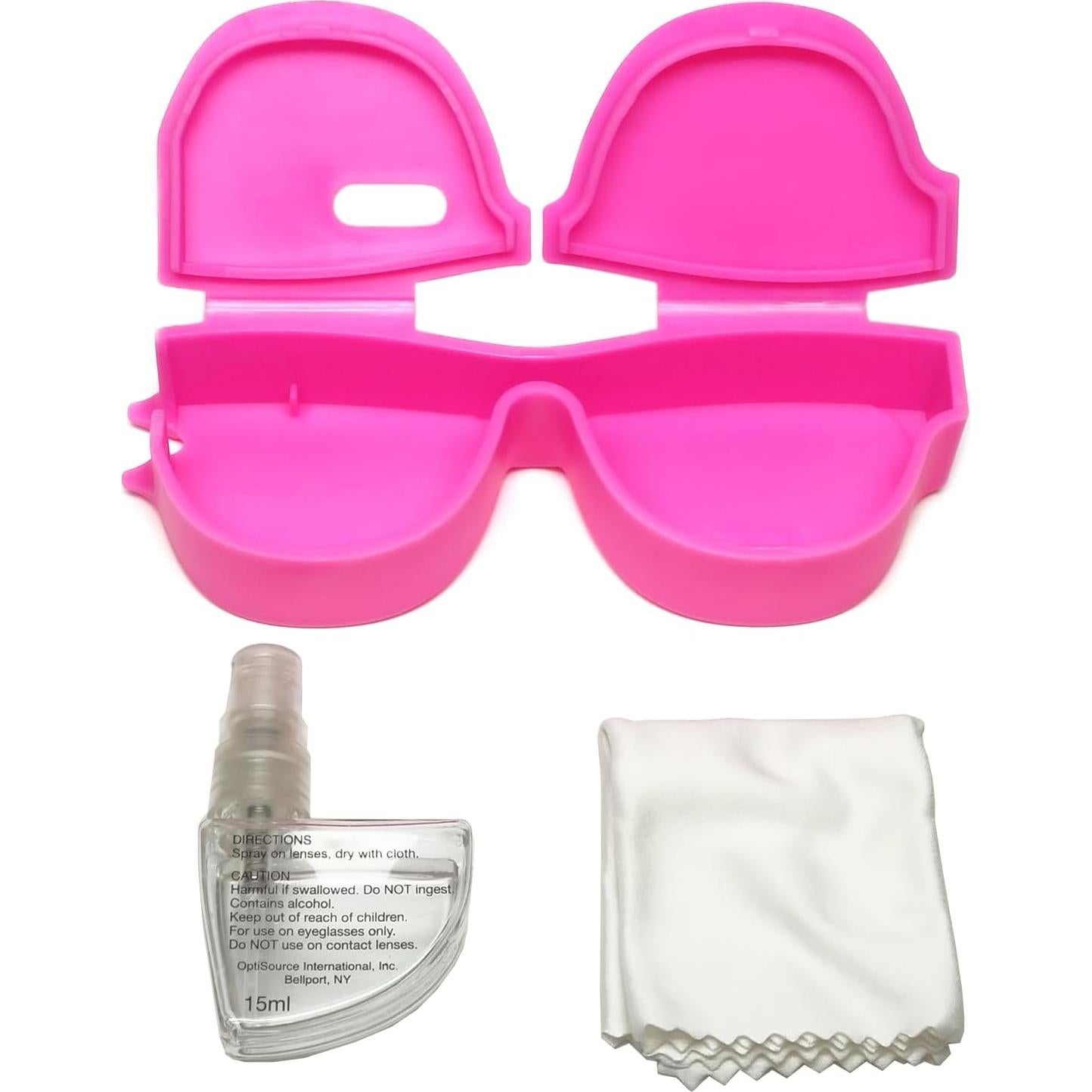 Kit Limpiador de Lentes Calabria Kool Klean 15 ml Rosa