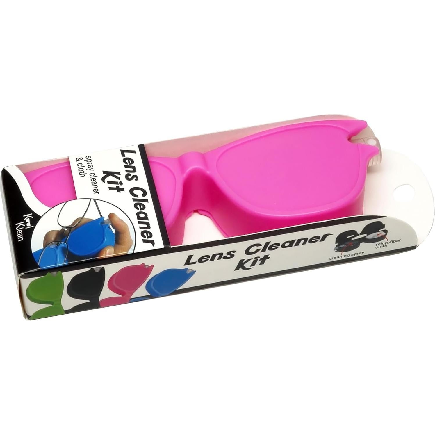 Kit Limpiador de Lentes Calabria Kool Klean 15 ml Rosa