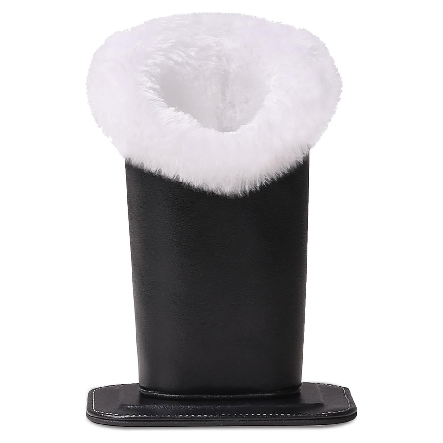 Soporte para Gafas MoKo de Cuero PU con Forro de Terciopelo