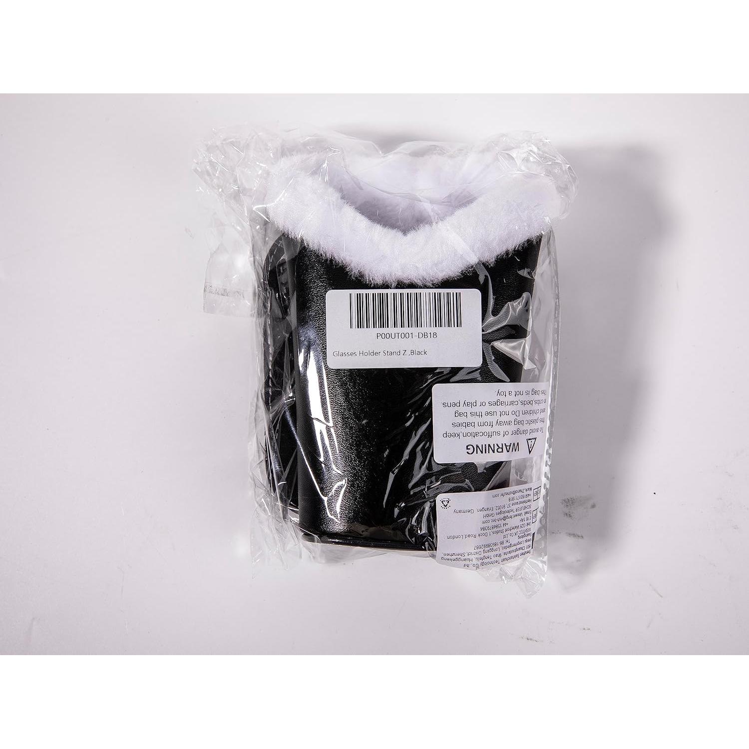 Soporte para Gafas MoKo de Cuero PU con Forro de Terciopelo