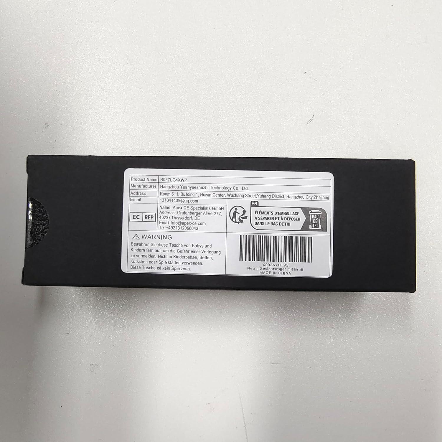 Rodillo Facial y Gua Sha de Metal InfiniteRelax - Antienvejecimiento