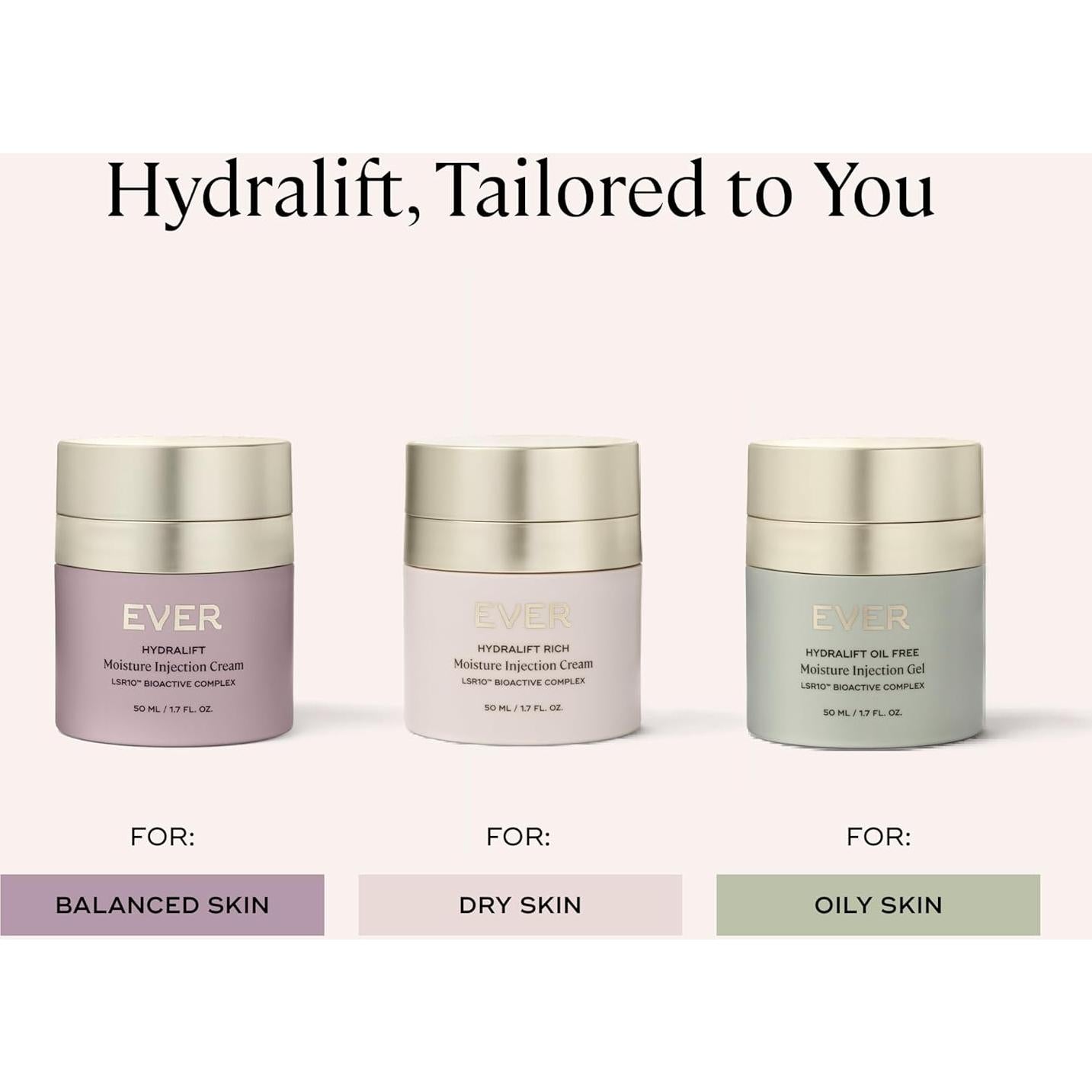 Crema Facial Hidratante EVER Rich 167g - Piel Seca, No Comedogénica