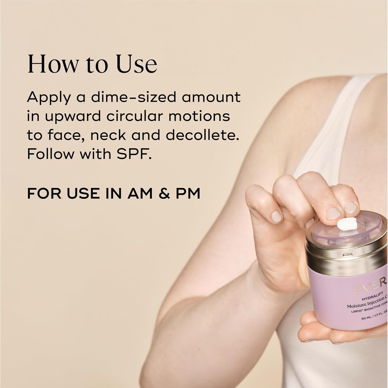 Crema Facial Hidratante EVER Rich 167g - Piel Seca, No Comedogénica