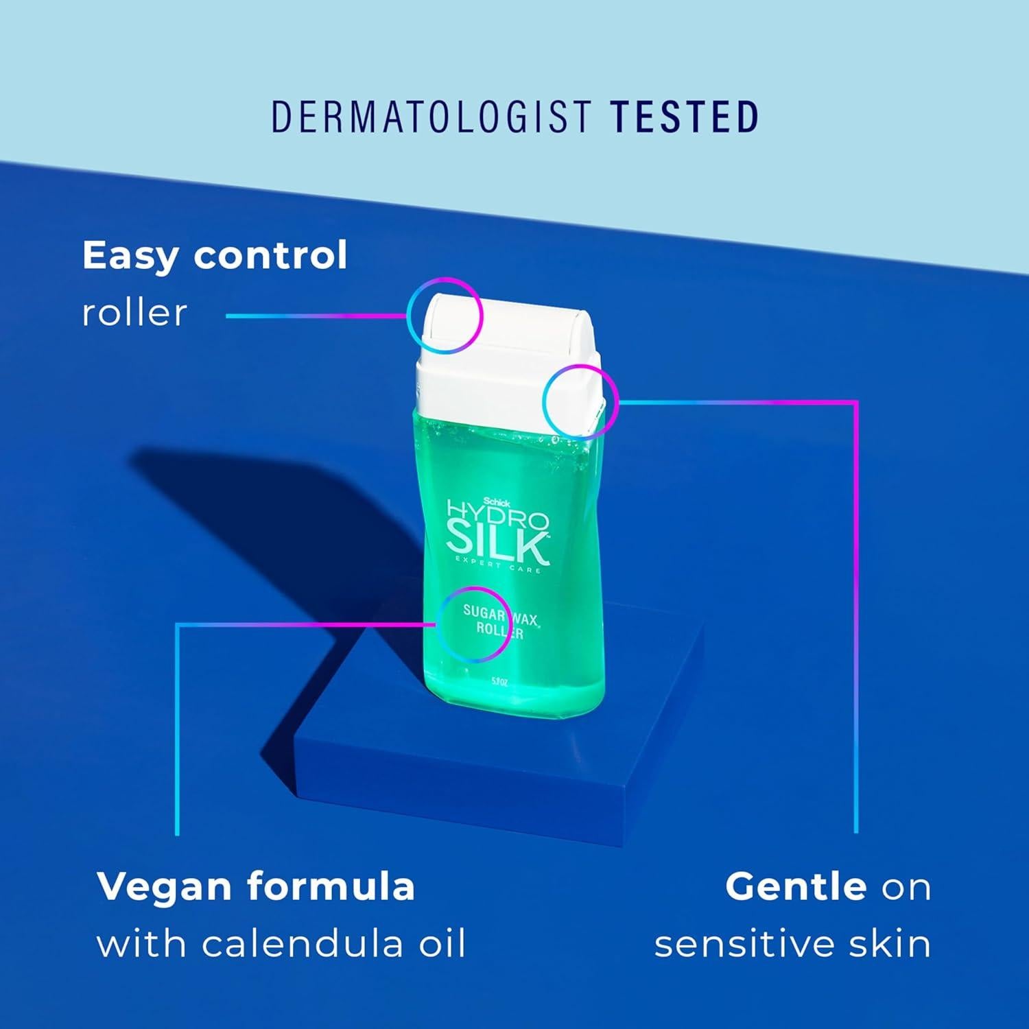 Roll-On de Cera de Azúcar Schick Hydro Silk para Cuerpo y Bikini