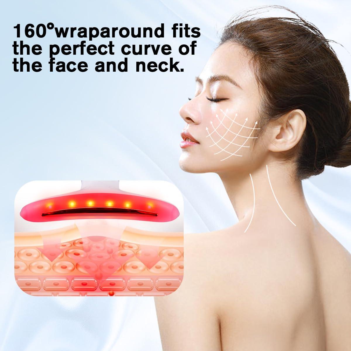 Masajeador Facial LATME 8003 con Calor y 3 Modos - Portátil