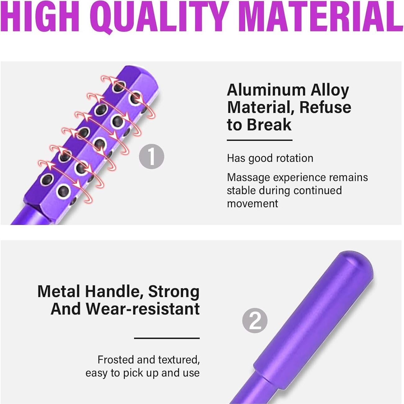 Rodillo de Radiancia HIPFATE de Piedra de Germanio para la Cara