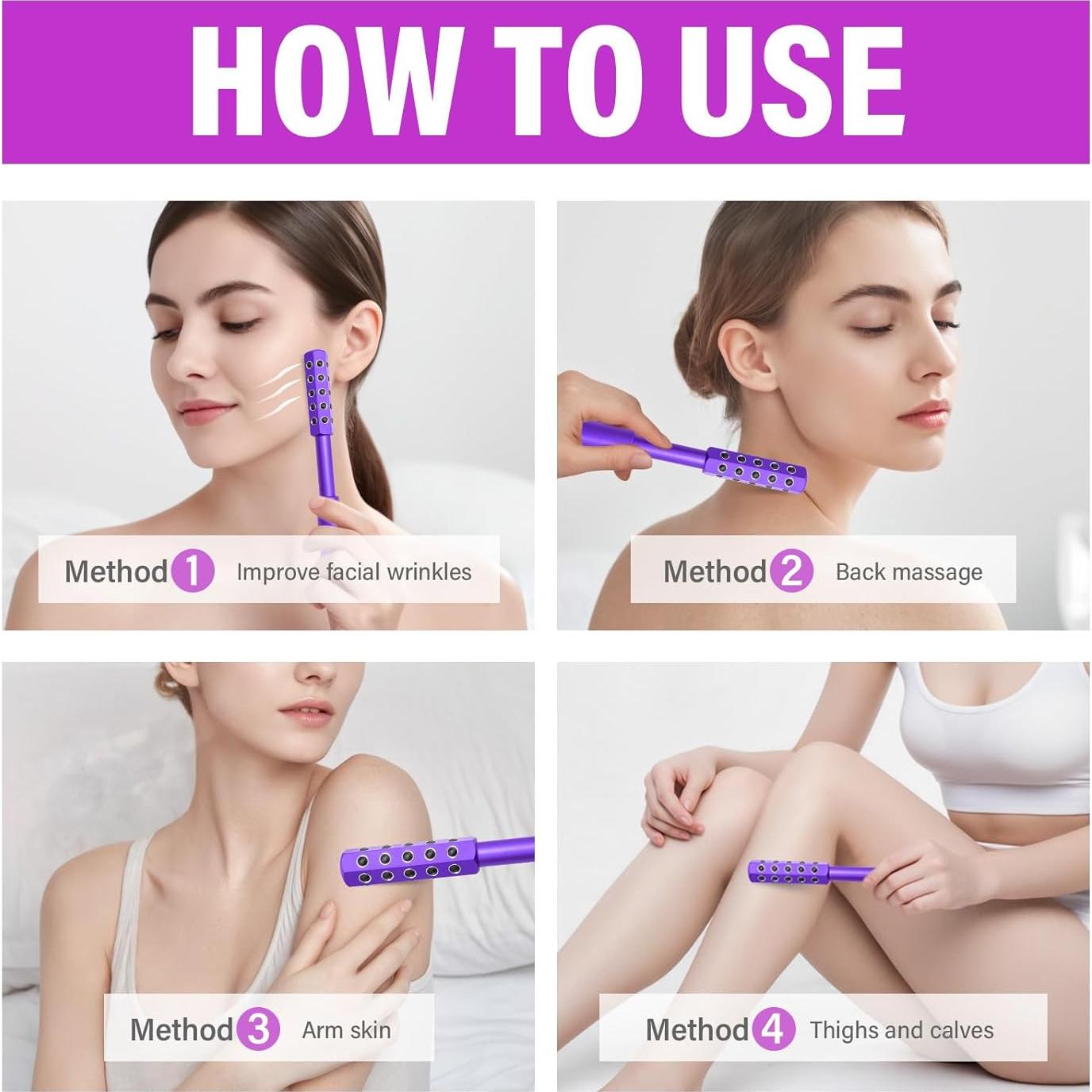 Rodillo de Radiancia HIPFATE de Piedra de Germanio para la Cara