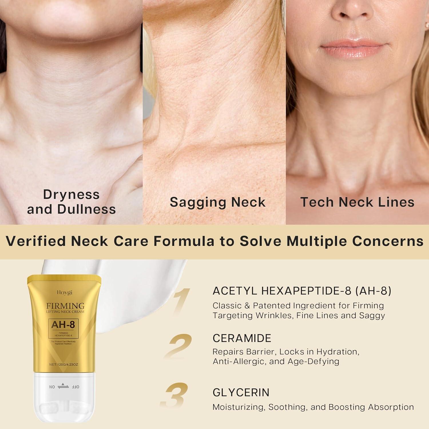 Crema Firmante para el Cuello VRAIKO AH-8 con Rodillo 120 g