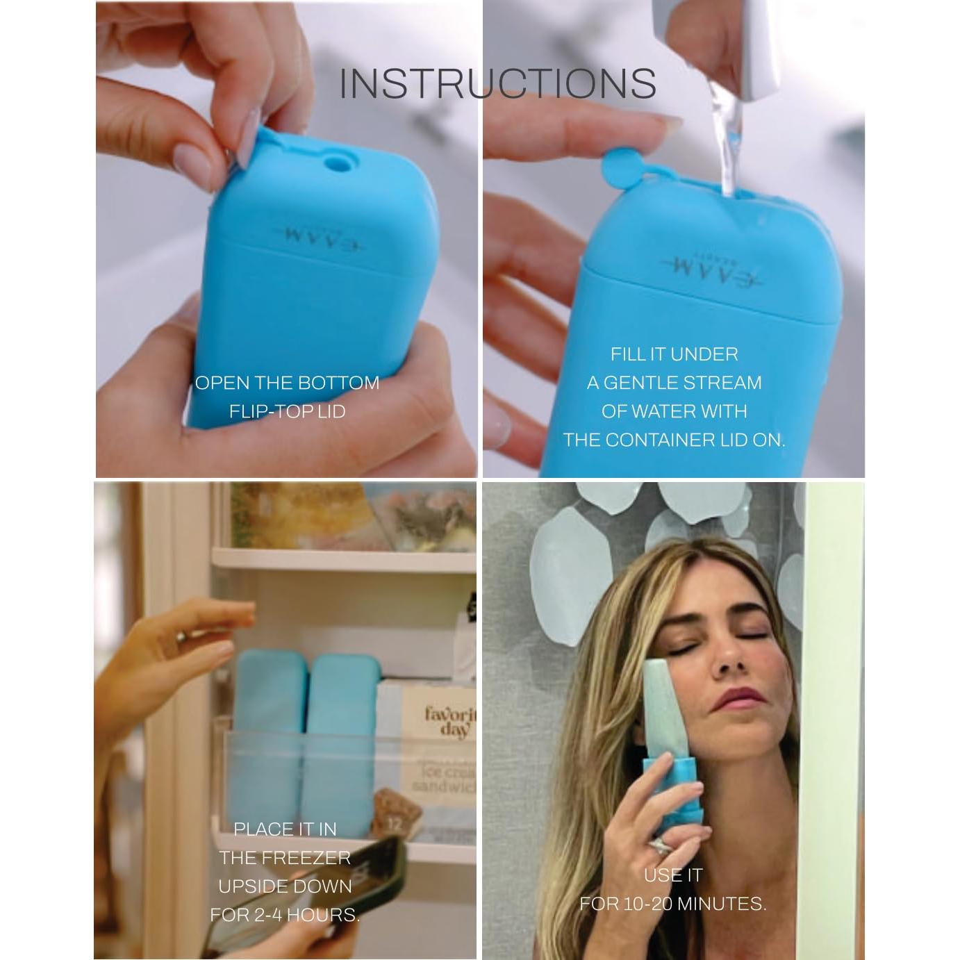 Rodillo de Hielo CAAM - Crioterapia Facial y Cuello