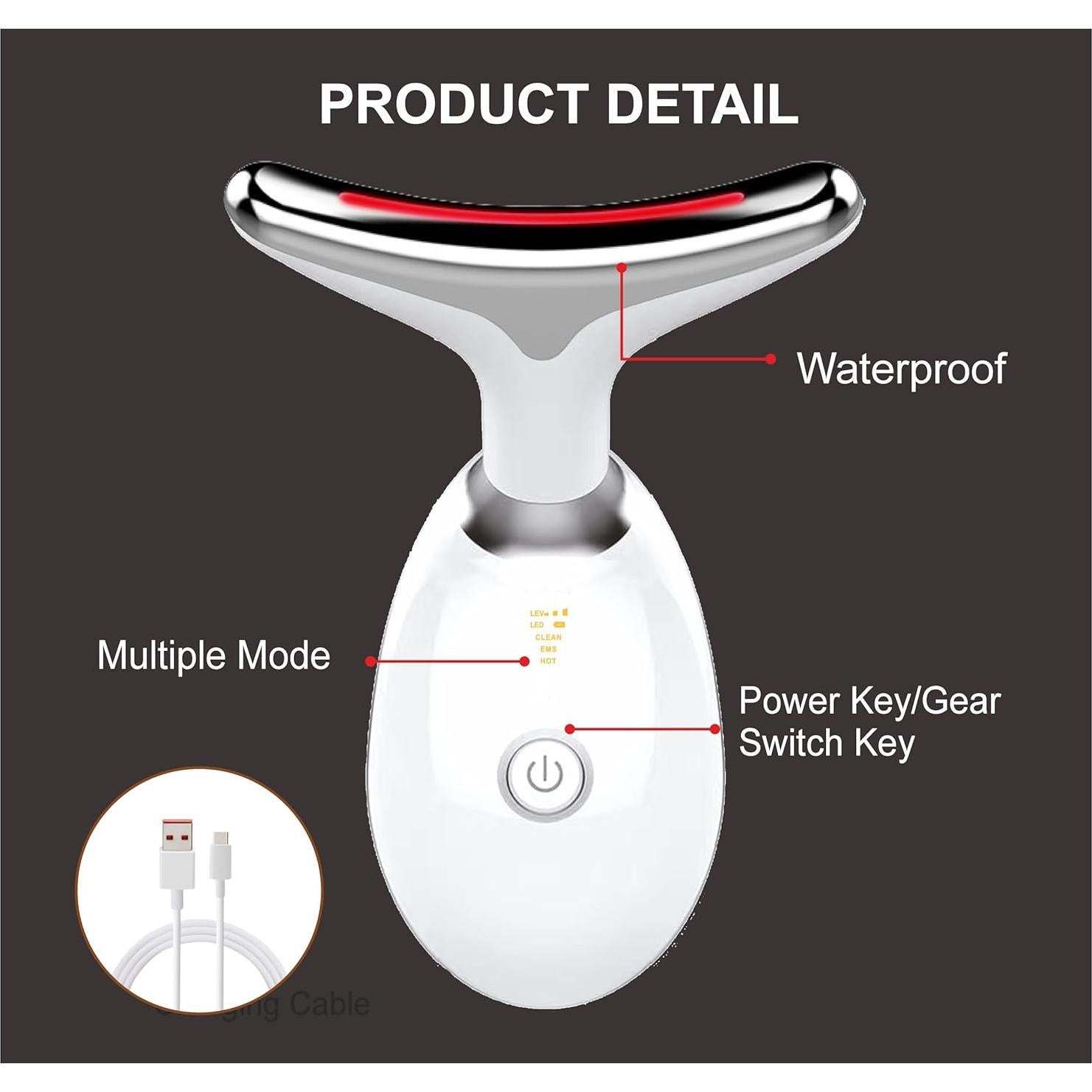 Rodillo Facial Suave ZNB Smile Store para Cuidado de Piel