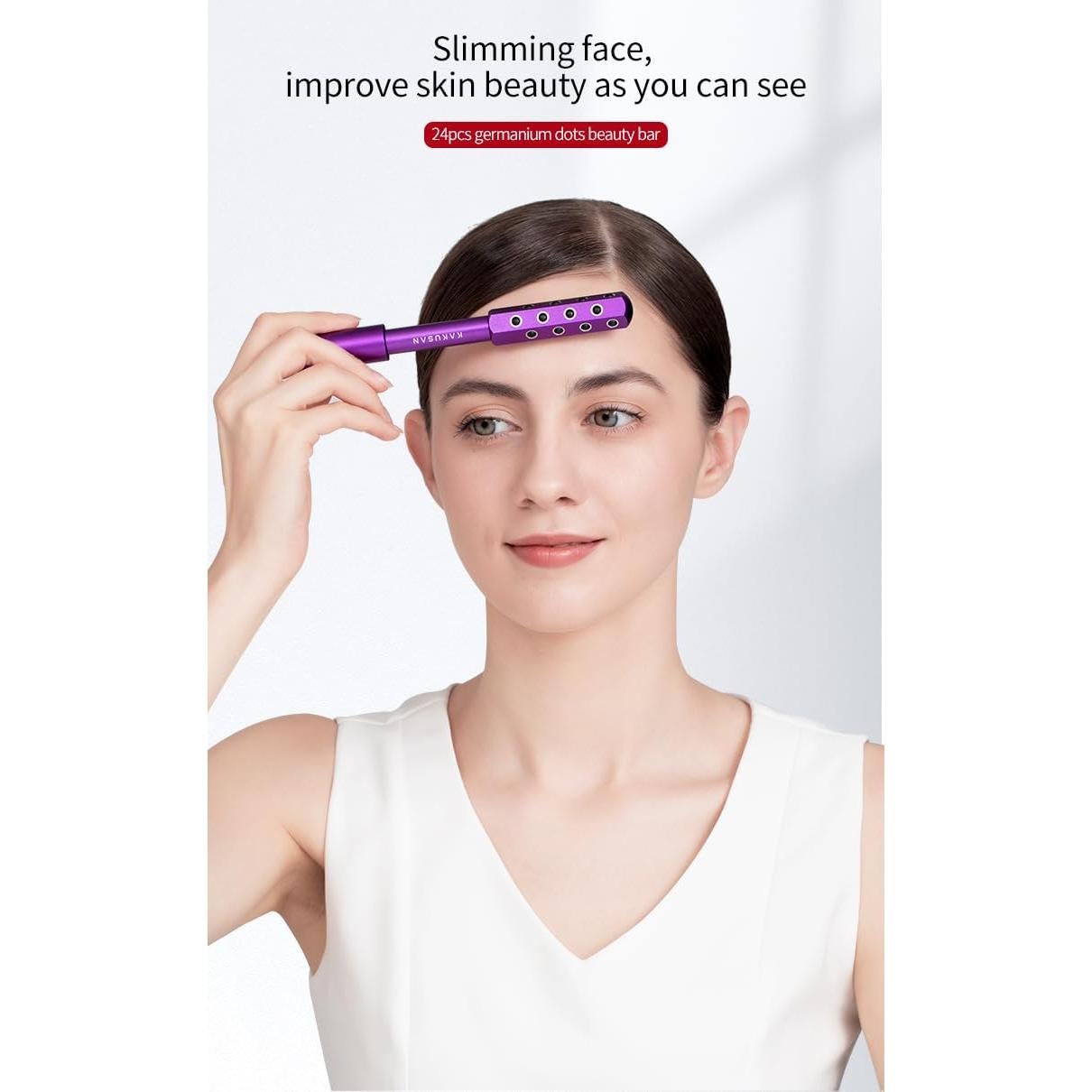 Rodillo Facial Betypura 24 Piedras Germanio 18.4cm