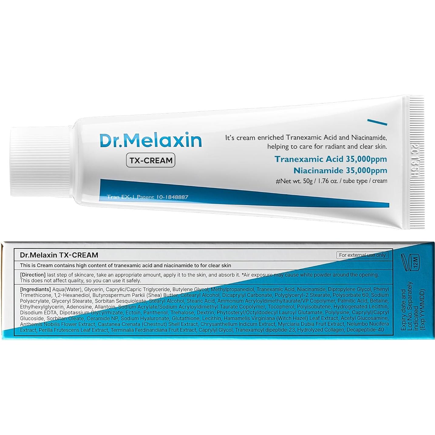 Crema Anti-Pigmentación Dr.Melaxin con Ácido Tranexámico 50ml