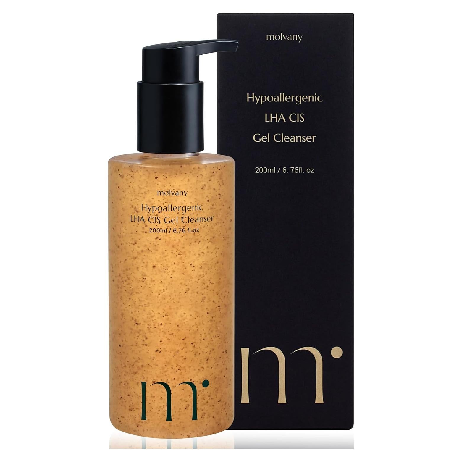 Gel Limpiador Facial LHA NATUZEN 200 ml - Bajo pH, Hidratante