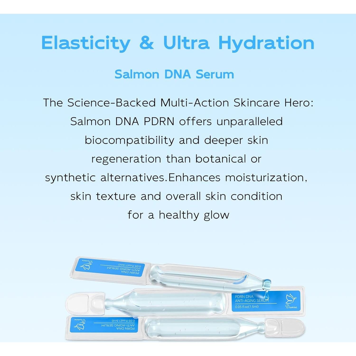 Suero Anti-Envejecimiento Dumie 30 Tubos 1.5ml PDRN ADN Salmón