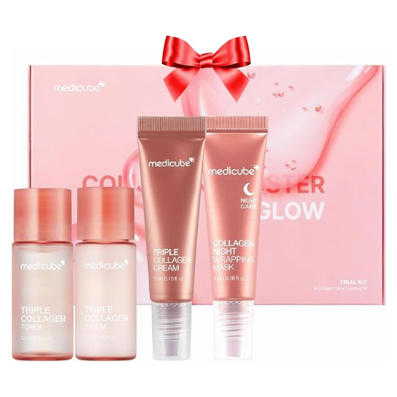 Kit de Cuidado de Piel Medicube Glass Skin - 4 Pasos Viaje