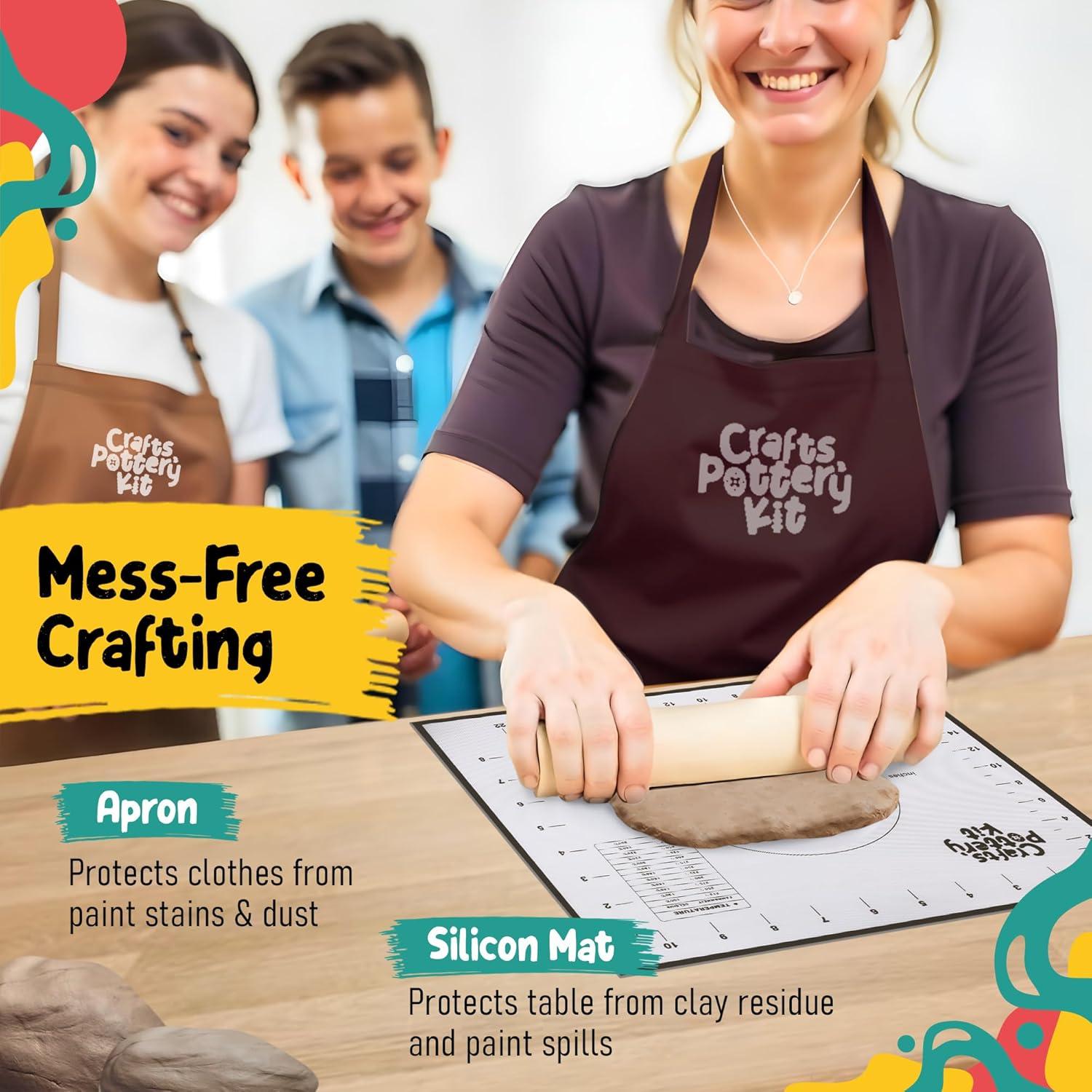 Kit de Cerámica Crafts North CN - Arcilla Secado al Aire 2 kg