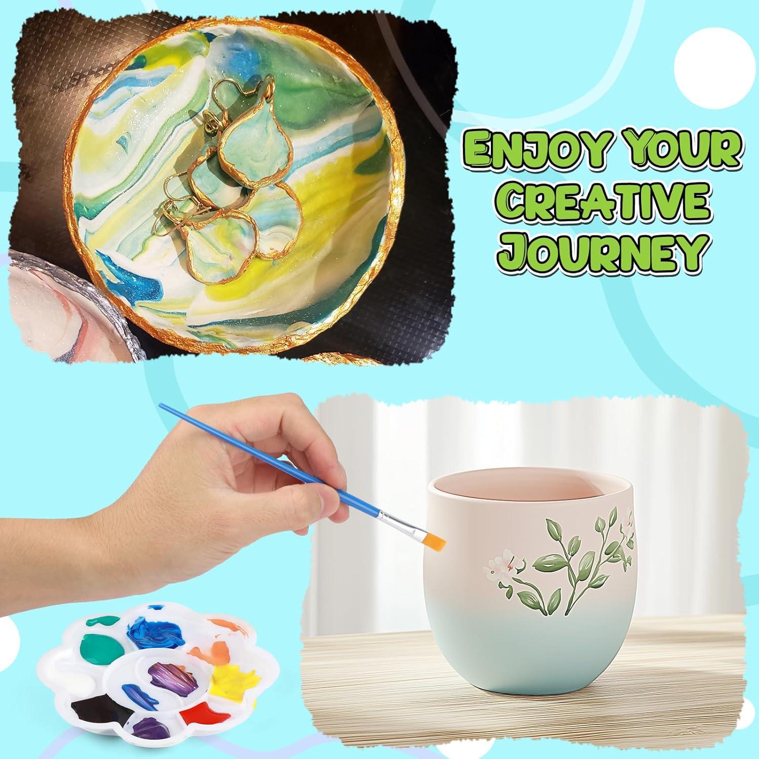 Arcilla Secada al Aire Aujazyble 1.5kg Blanca para Niños