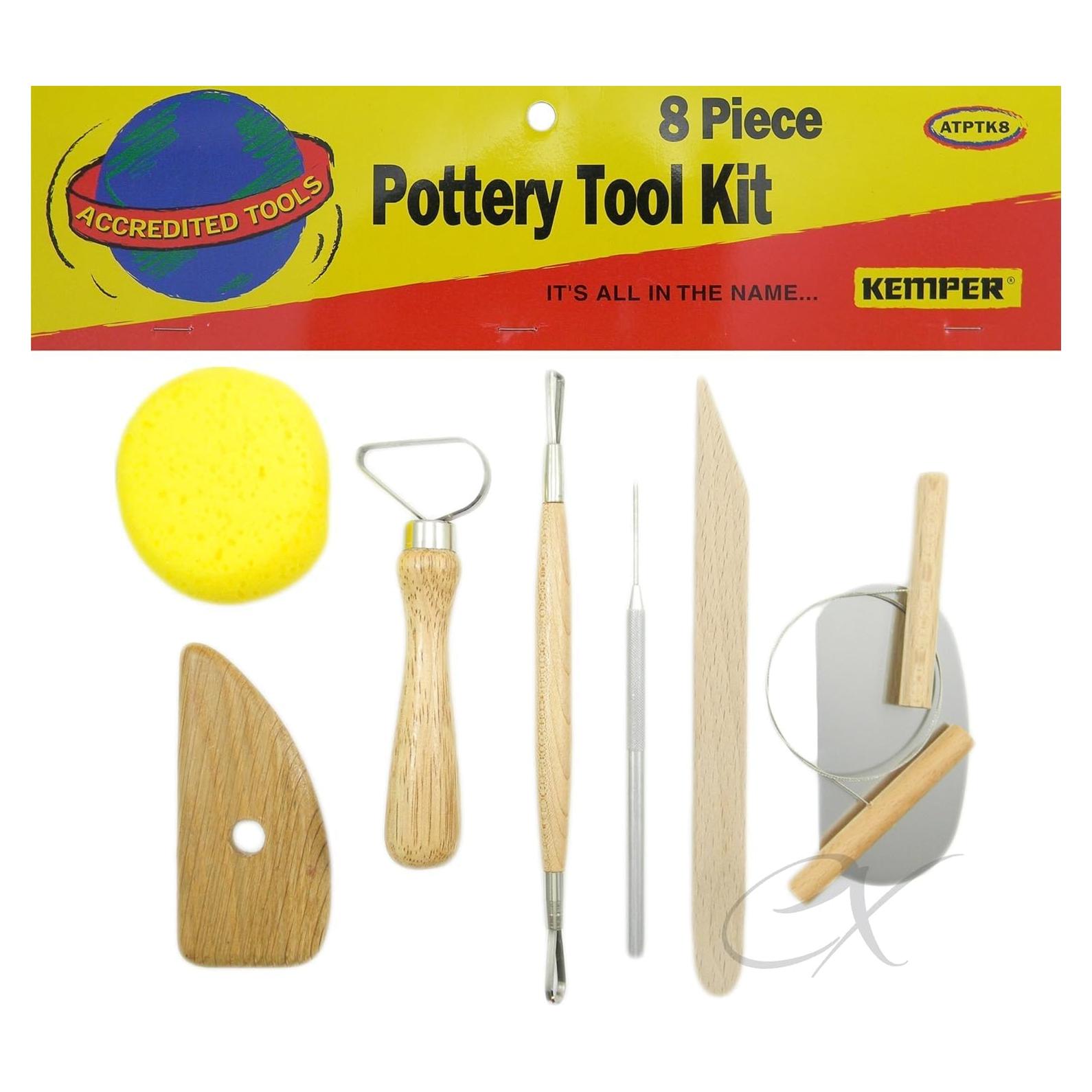 Juego de Herramientas de Cerámica Kemper 8 Piezas