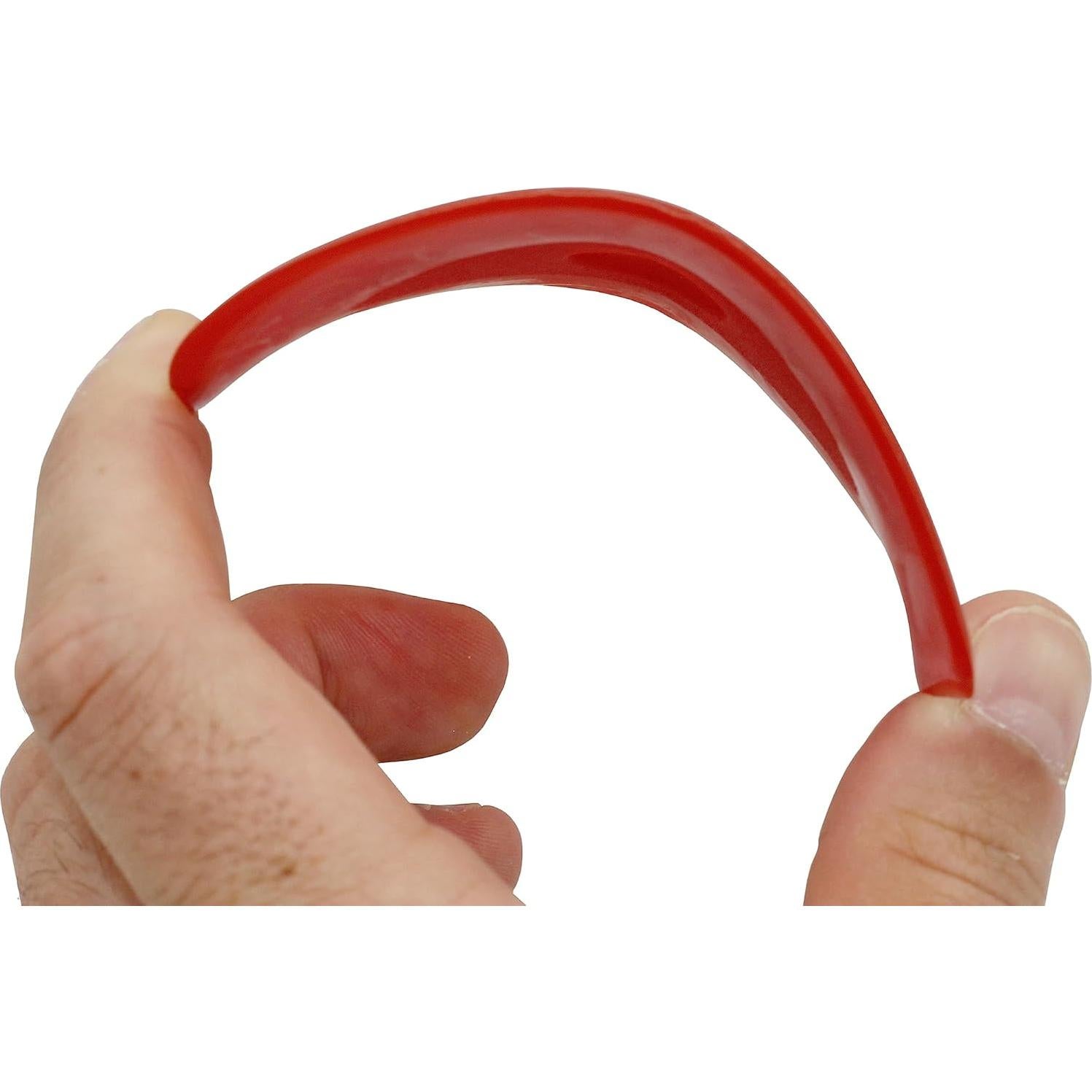 Conjunto de 6 Costillas de Cerámica de Silicona Roja - Creative Hobbies