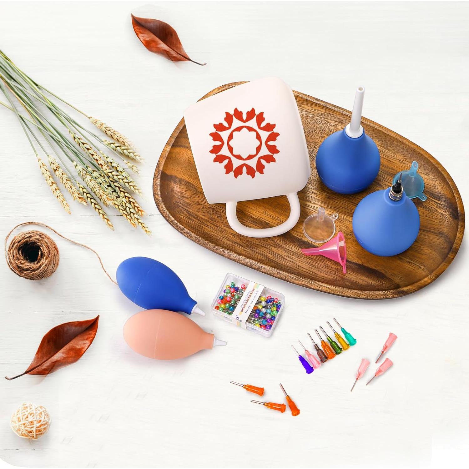 Juego de Herramientas de Cerámica Okllen 150 Pcs con Aplicadores